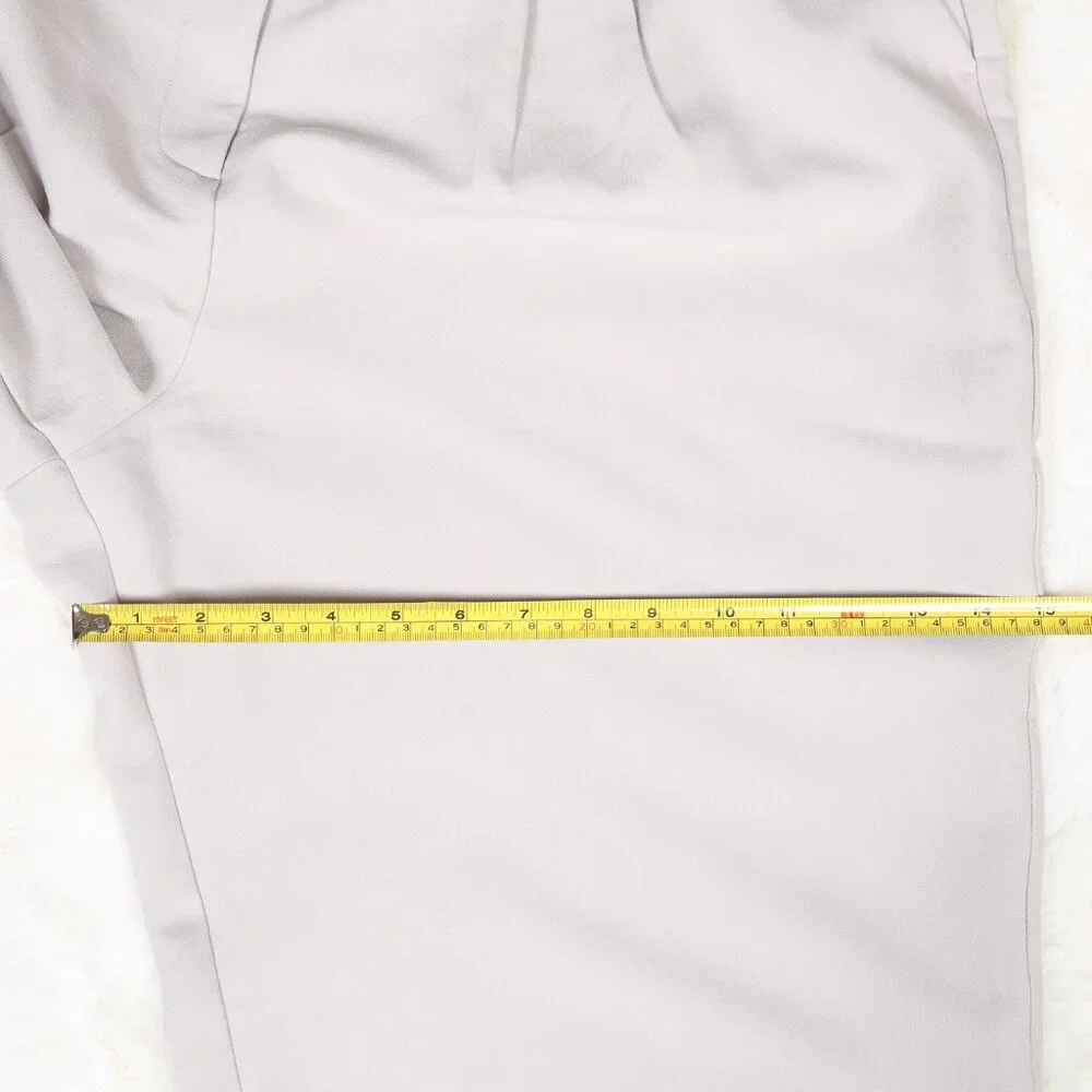 ABERCROMBIE & FITCH Curve Love Sloane Tailored Wide-Leg Ultra High-Waist…